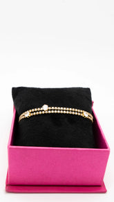 Golden Glimmerlace Bracelet